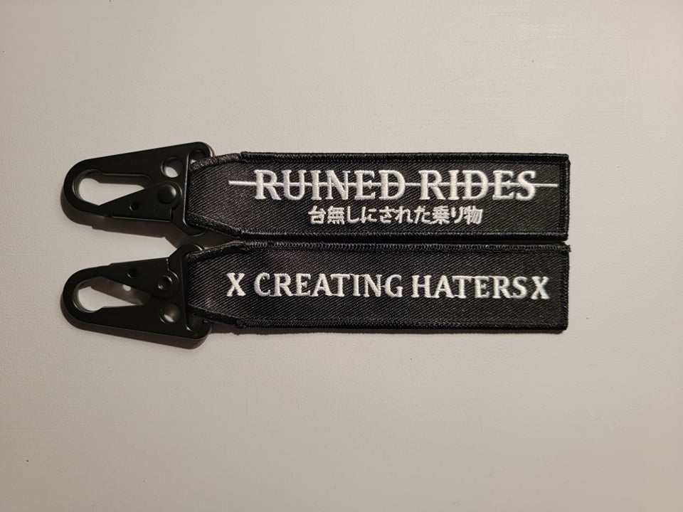 Ruined Rides Keytag (BLACK)