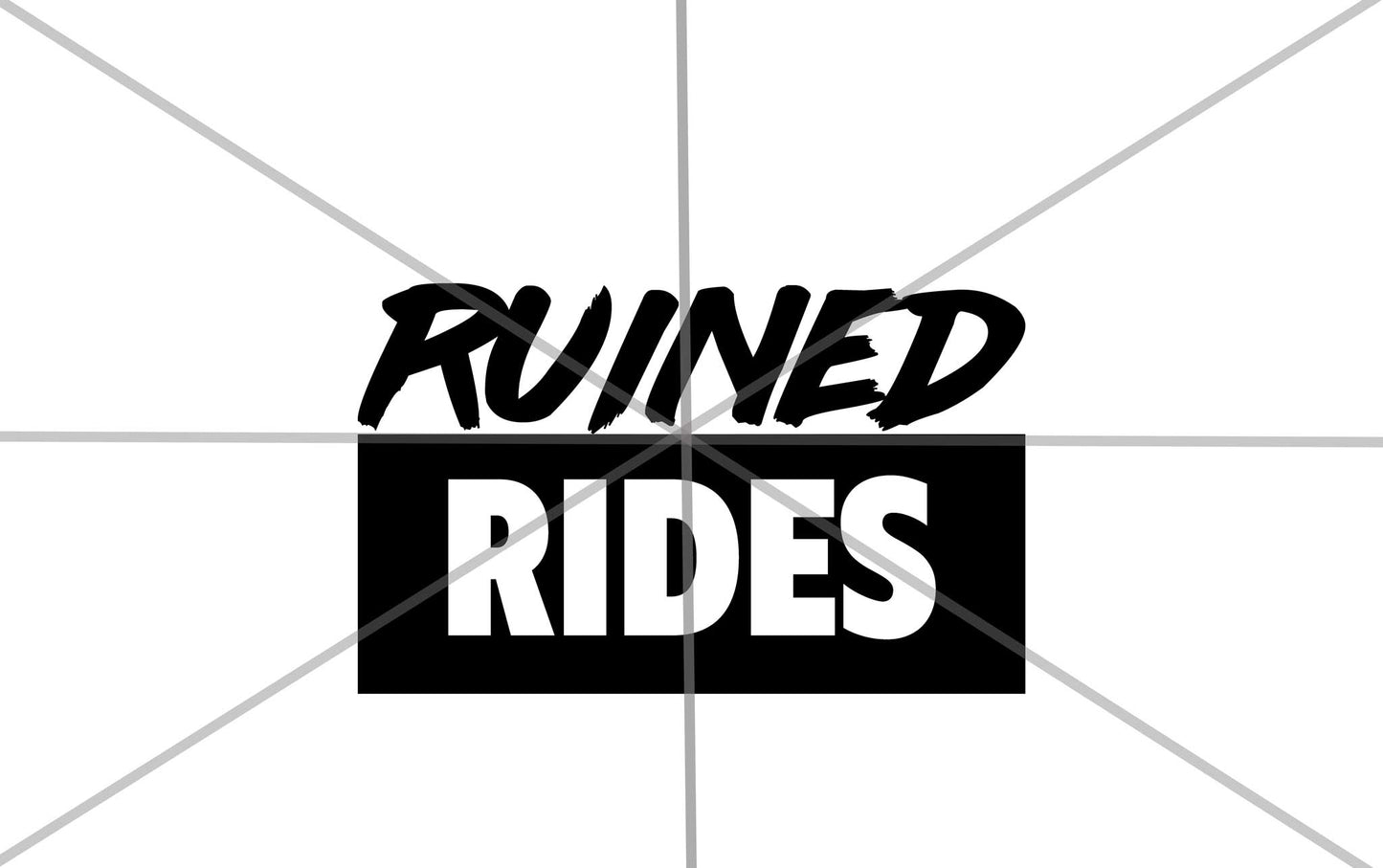 Ruined/Rides Decal